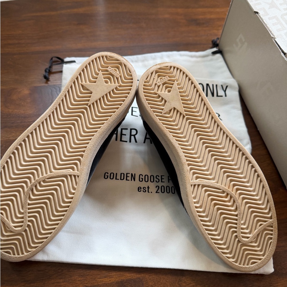 Golden Goose Anthracite and White Sneakers - Picture 7 of 8